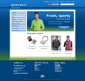 eCommerce website design for the Kiwanis Store