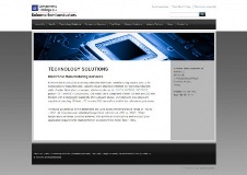 Interior page design for Kokomo Semiconductors