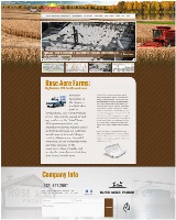 Custom Sitefinity design and development for Rose Acre Farms