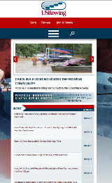 News page design for USRowing